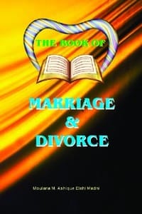 "The Book of Marriage & Divorce book cover English hardcover Nasir Book Depot"