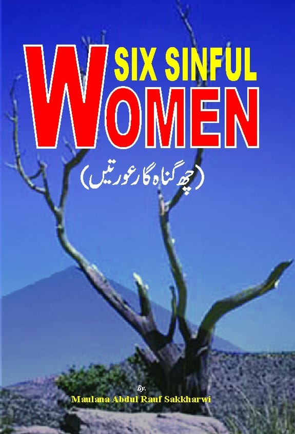 Six Sinful Women book cover English edition paperback Nasir Book Depot